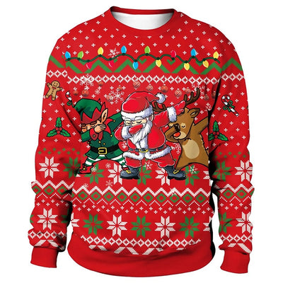 Mateo - Weihnachten O-Ausschnitt Pullover