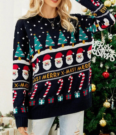 Schneeflocken-Pullover für Frauen