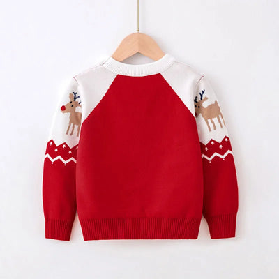 Winter-Slouchy-Sweater für Kinder