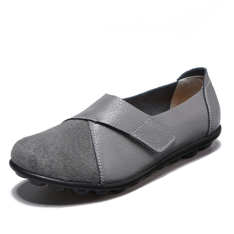Solene - Luxuriöse flache Schuhe aus echtem Leder