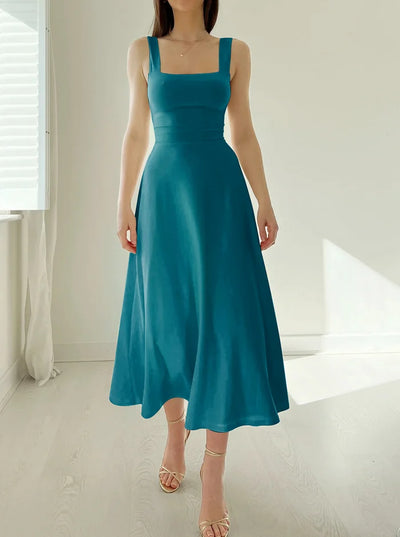Seline - Neue dicke Riemen Slim Fit Mini Kleid für Sommer 2024