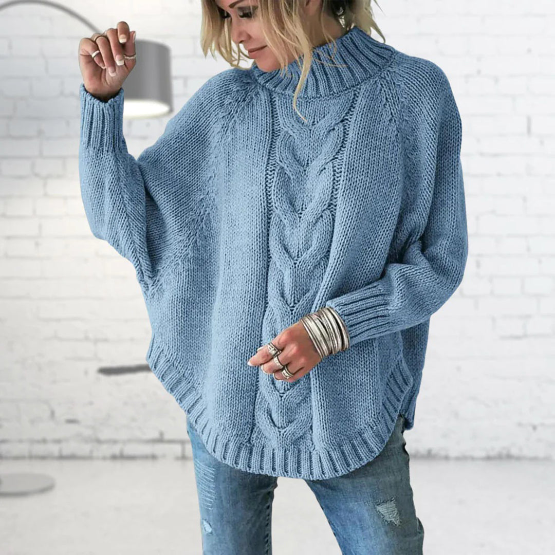 Nelly | Rollkragenpullover Twisted Loose Sweater