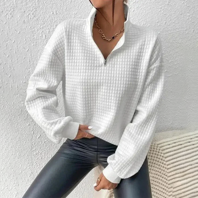 ELEGANTE - Pullover mit reißverschluss