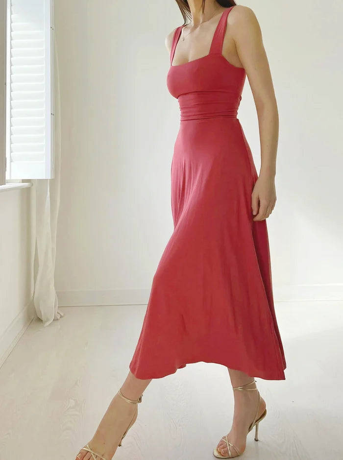 Seline - Neue dicke Riemen Slim Fit Mini Kleid für Sommer 2024